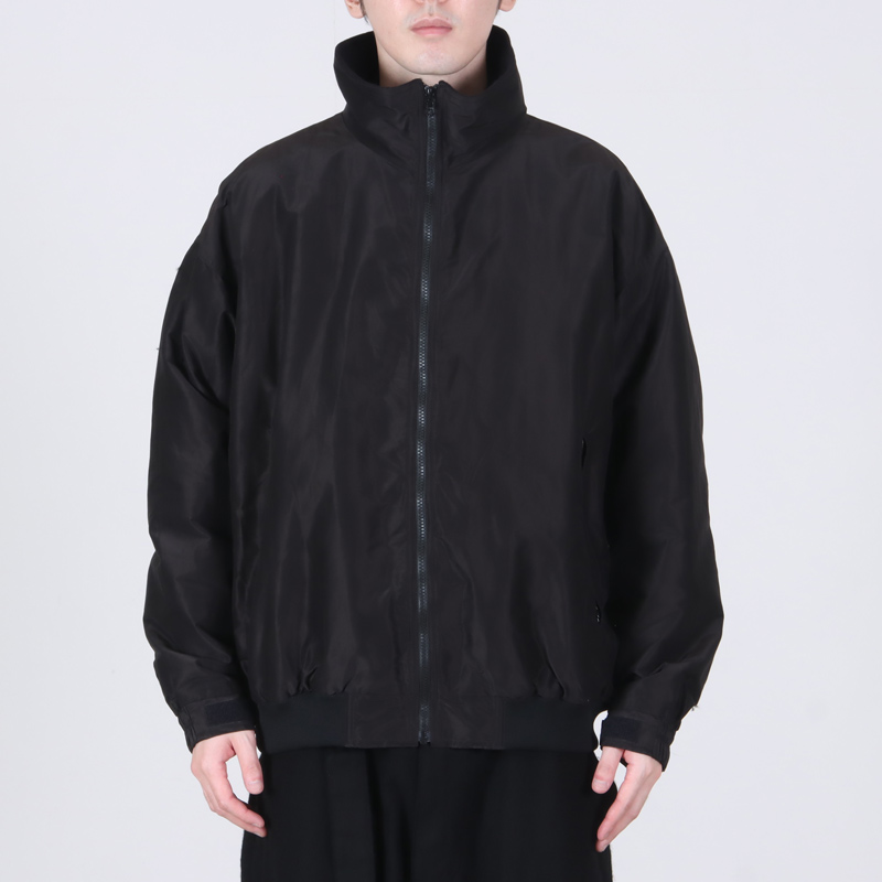COMOLI (コモリ) コットンシルク トラックジャケット