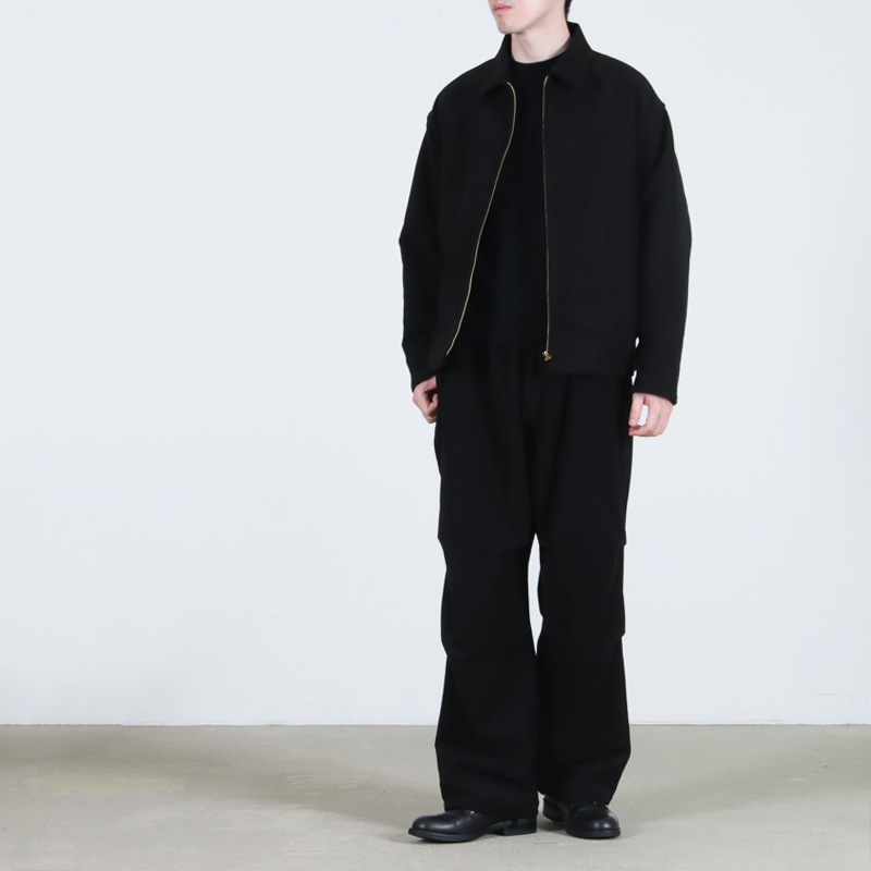 COMOLI (コモリ) モールスキン ジップショートジャケット