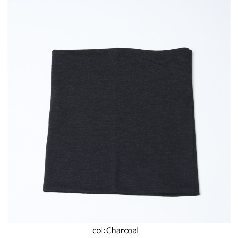 COMOLI (コモリ) ウール天竺 ネックウォーマー