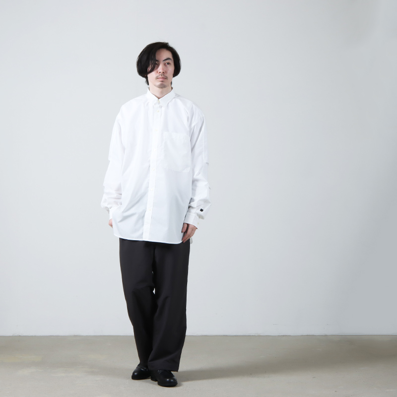 DAIWA PIER39 (ダイワピア39) TECH REGULAR COLLAR SHIRT L/S SOLID