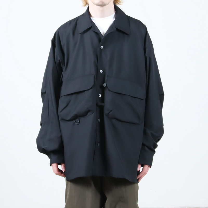 DAIWA PIER39 (ダイワピア39) TECH SPORTS OPEN COLLAR SHIRT L/S