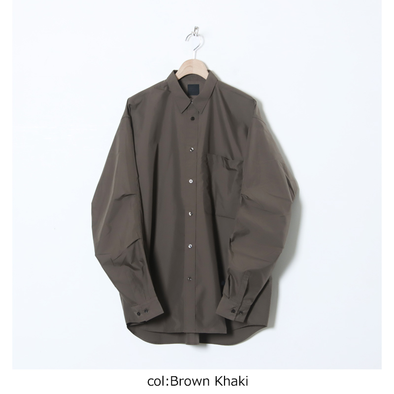 DAIWA PIER39 (ダイワピア39) TECH REGULAR COLLAR SHIRT L/S / テック