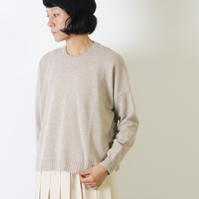evameva (エヴァムエヴァ) Wool pullover / ウールプルオーバー