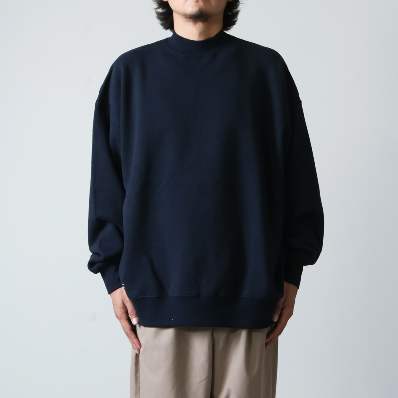 Fresh Service (フレッシュサービス) HEAVY OZ MOCK NECK SWEAT
