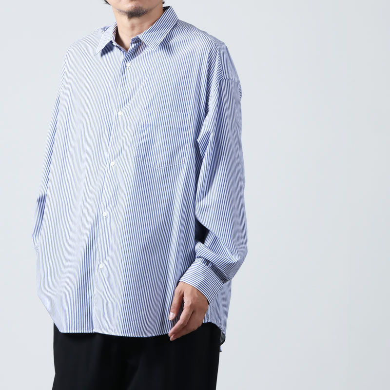 Graphpaper (グラフペーパー) Broad L/S Oversized Regular Collar