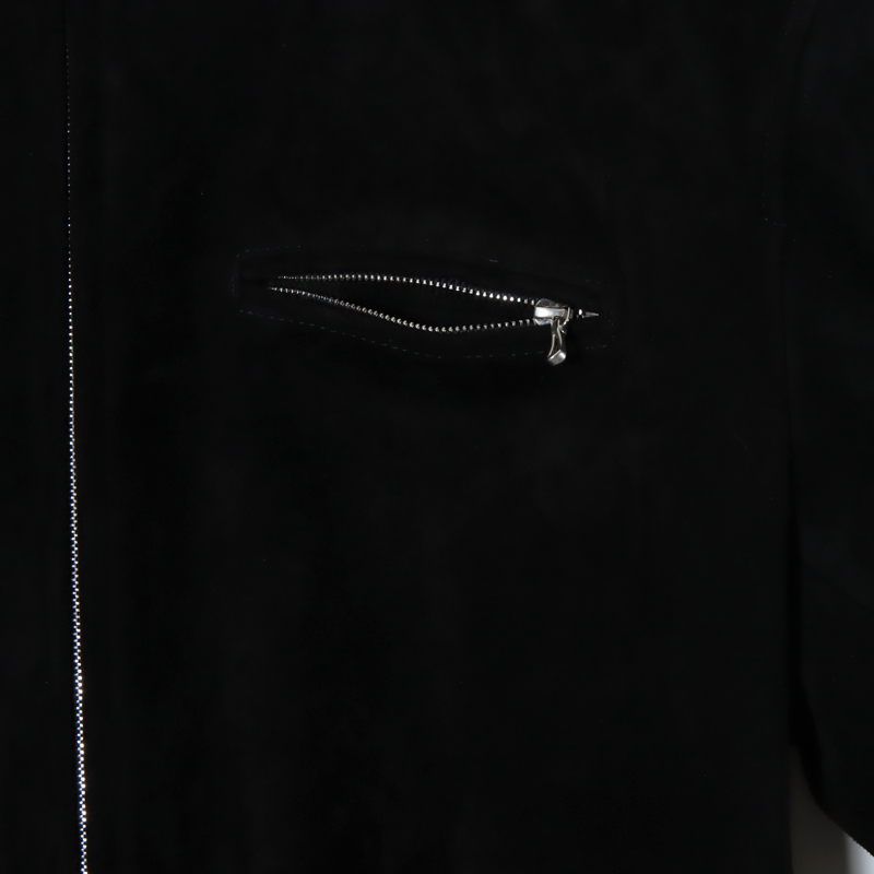 Graphpaper (グラフペーパー) Goat Suede Single Riders Jacket