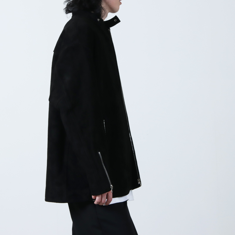 Graphpaper (グラフペーパー) Goat Suede Single Riders Jacket