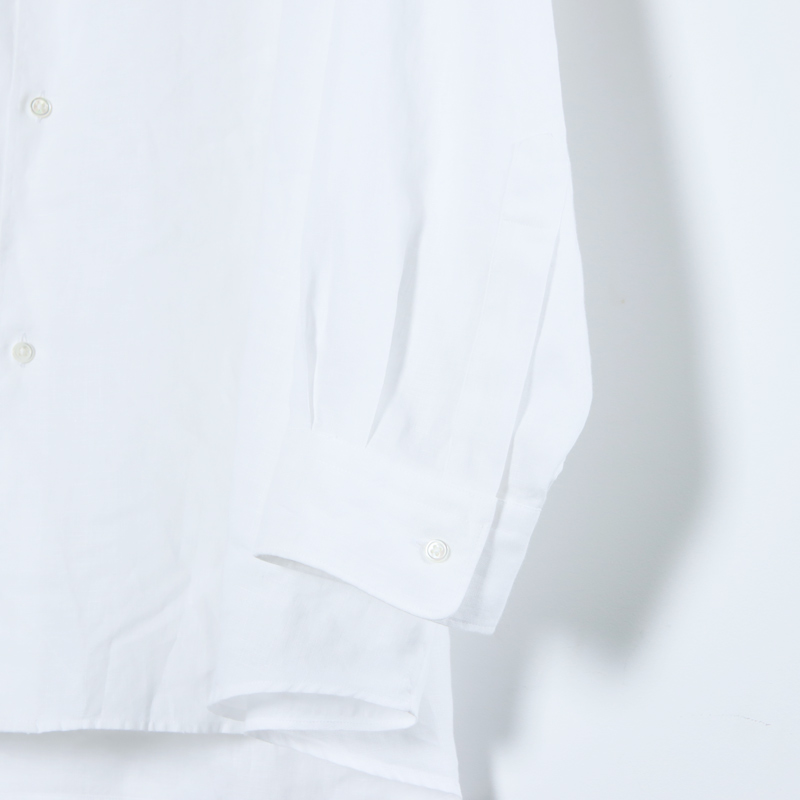 Graphpaper (グラフペーパー) Linen L/S Oversized Regular Collar