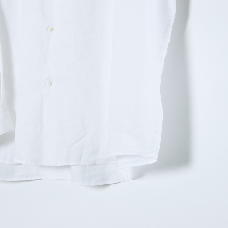 Graphpaper (グラフペーパー) Linen L/S Oversized Regular Collar