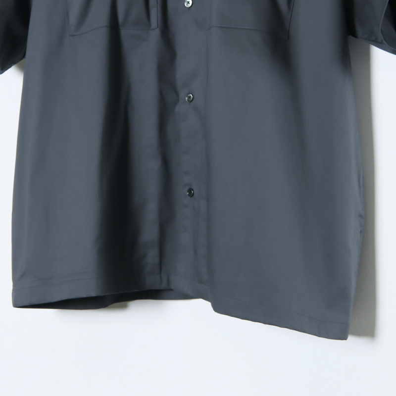 Graphpaper (グラフペーパー) Solotex Twill S/S Oversized Box Shirt