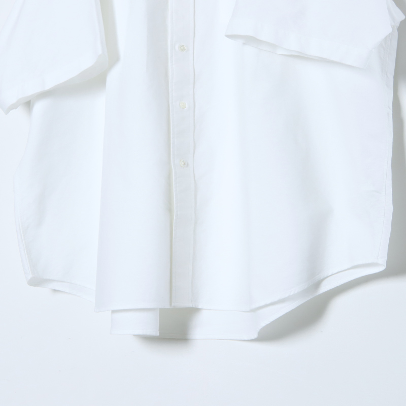 Graphpaper (グラフペーパー) Oxford S/S Oversized B.D Shirt