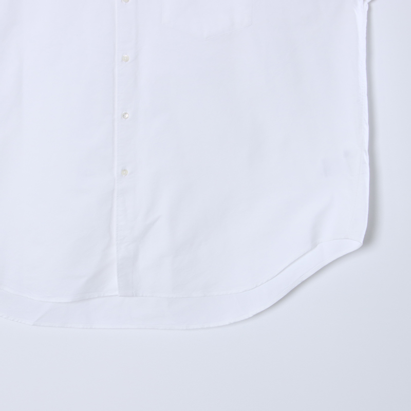 Graphpaper (グラフペーパー) Oxford L/S Oversized Band Collar Shirt