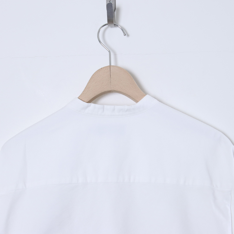 Graphpaper (グラフペーパー) Oxford L/S Oversized Band Collar Shirt
