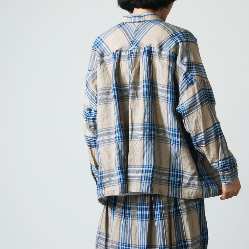 ICHI Antiquites (イチアンティークス) リネンタータンチェック