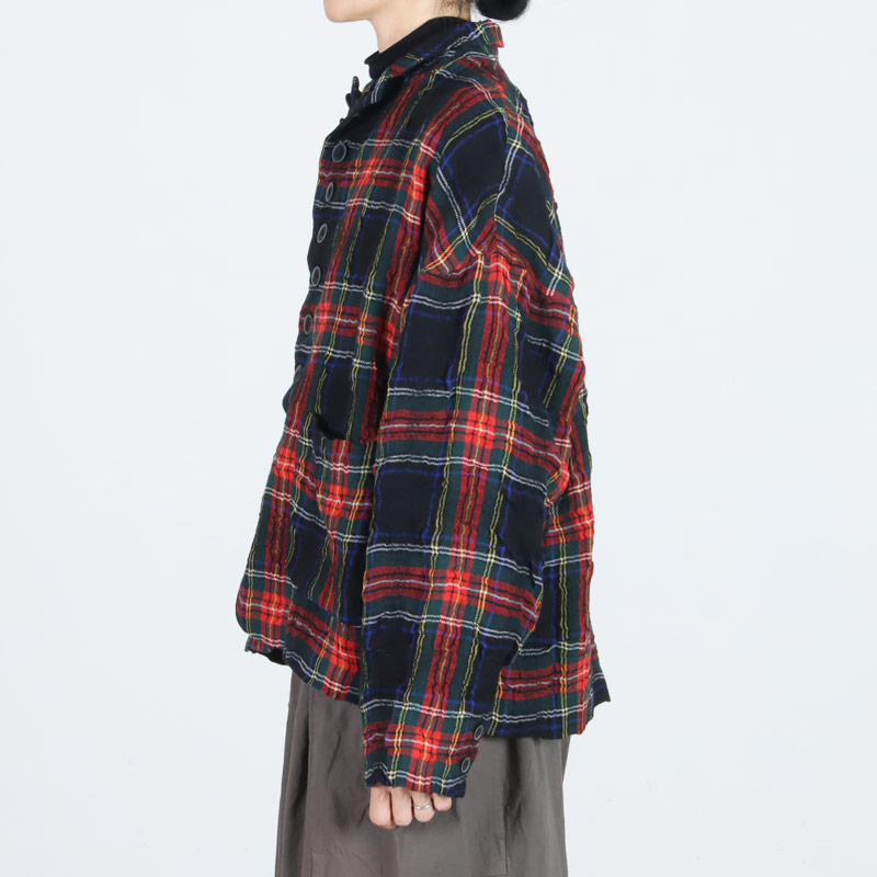 ICHI Antiquites (イチアンティークス) TARTAN CHECK ジャケット