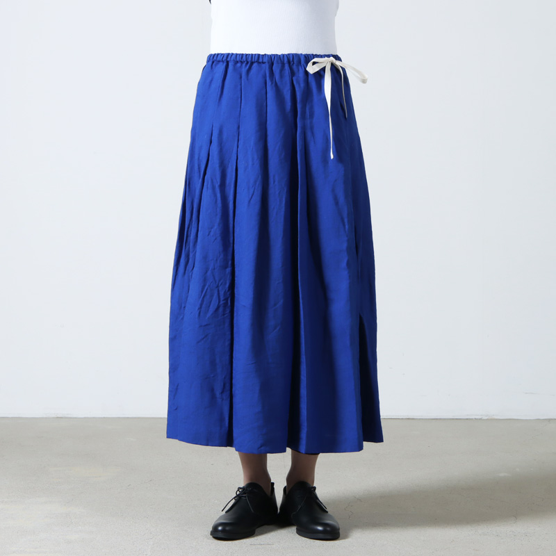 ina (イナ) アイリッシュリネンタックスカート