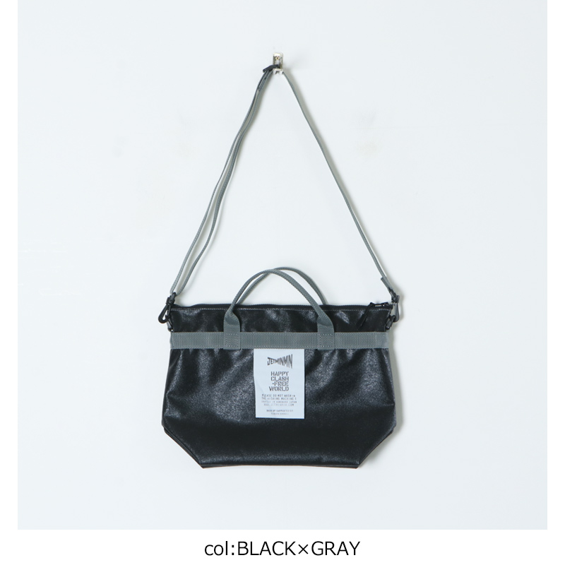 JETMINMIN (ジェットミンミン) FOLLOW-ZIP-35+STRAP / ビニールトート