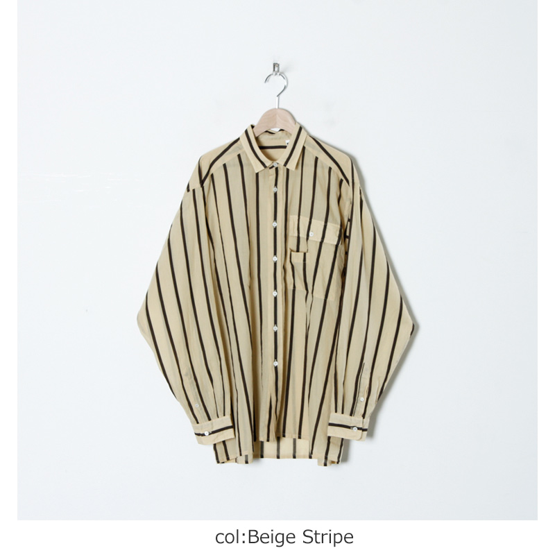 KAPTAIN SUNSHINE (キャプテンサンシャイン) Safari Shirt / サファリ