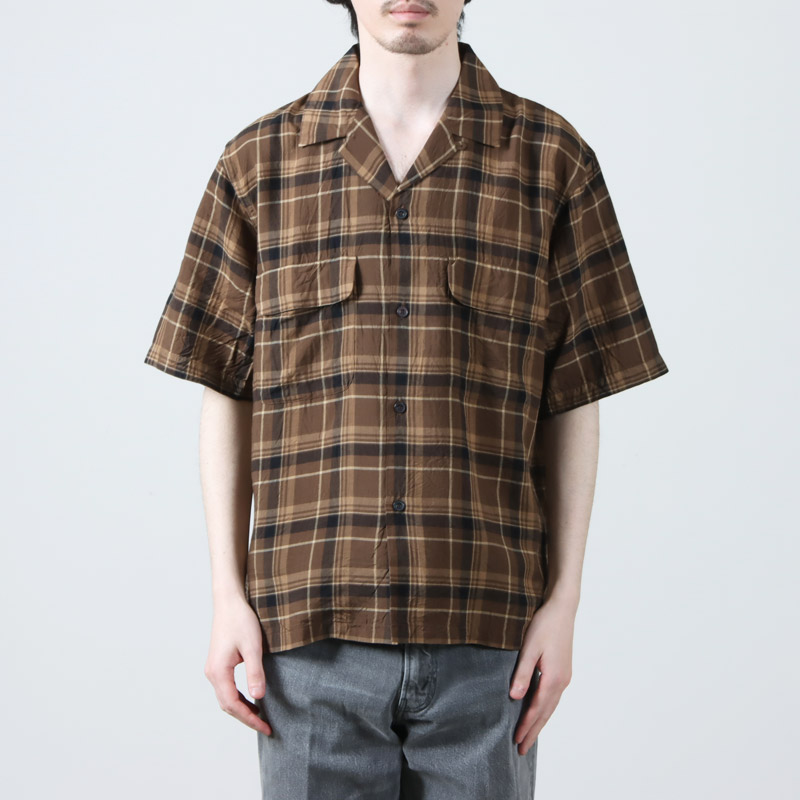 KAPTAIN SUNSHINE (キャプテンサンシャイン) Short Sleeve Open Collar