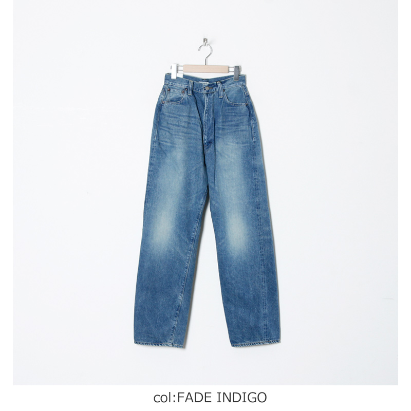LENO (リノ) KAY HIGH WAIST JEANS FADE INDIGO / ケイハイウエスト