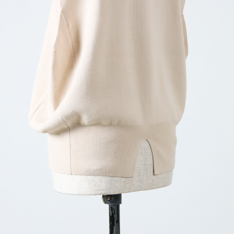 MANOF (マノフ) LAYERED KNIT TOPS / レイヤードニットトップス