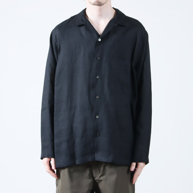 MARKAWARE (マーカウェア) COMFORT FIT OPEN COLLAR SHIRT