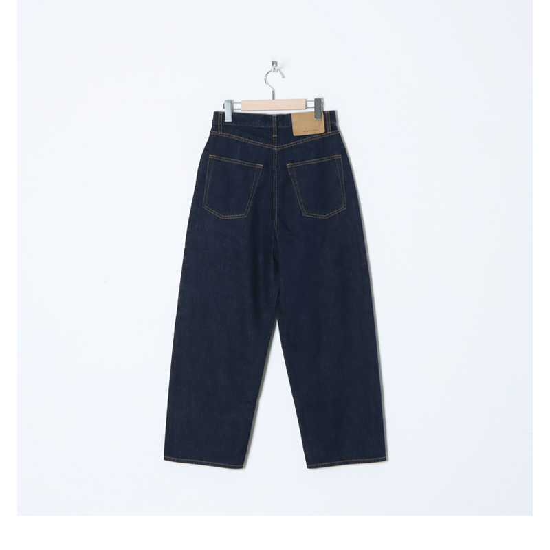 MidiUmi (ミディウミ) ハイウエストワイドストレートデニム