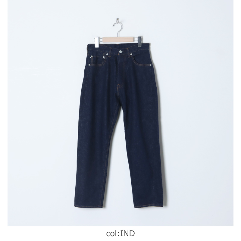 Ordinary Fits (オーディナリーフィッツ) LOOSE ANKLE DENIM one wash