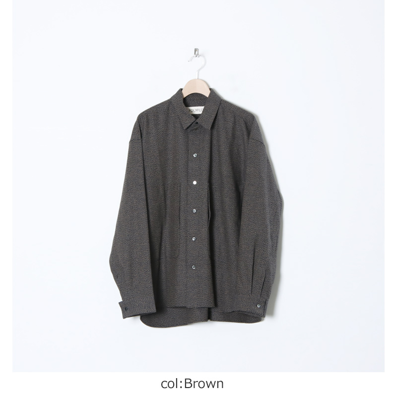 POLYPLOID (ポリプロイド) SHIRT JACKET B / シャツジャケット B