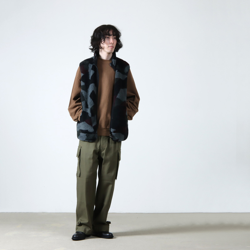 blurhmsROOTSTOCK (ブラームス ルーツストック) Recycle Boa Vest