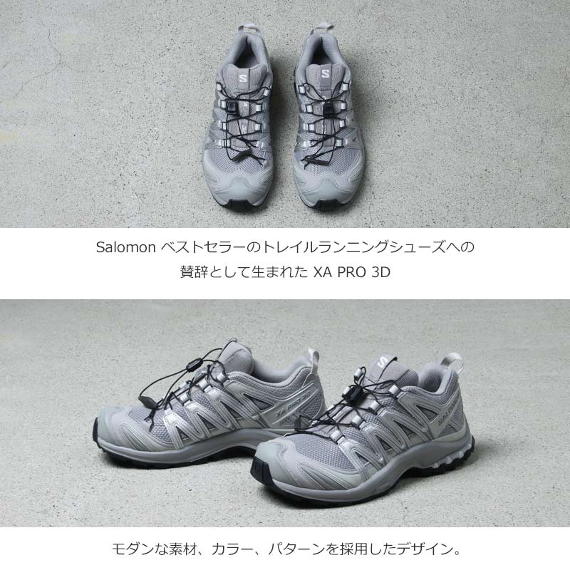 Salomon (サロモン) XA PRO 3D / ALLOY / FTW SILVER / LUNAR ROCK