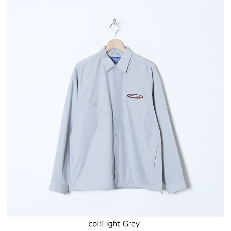 SEDAN ALL-PURPOSE (セダンオールパーパス) Oval Logo Work Shirt