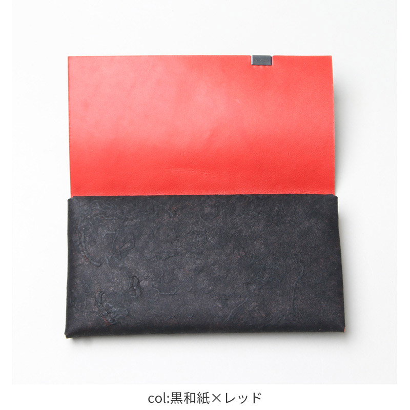 所作 (ショサ) Long Wallet #黒和紙 / ロングウォレット リミテッド