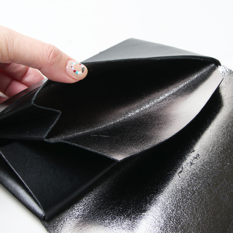 所作 (ショサ) Long Wallet #Black×Silver / ブラックシルバー ロング