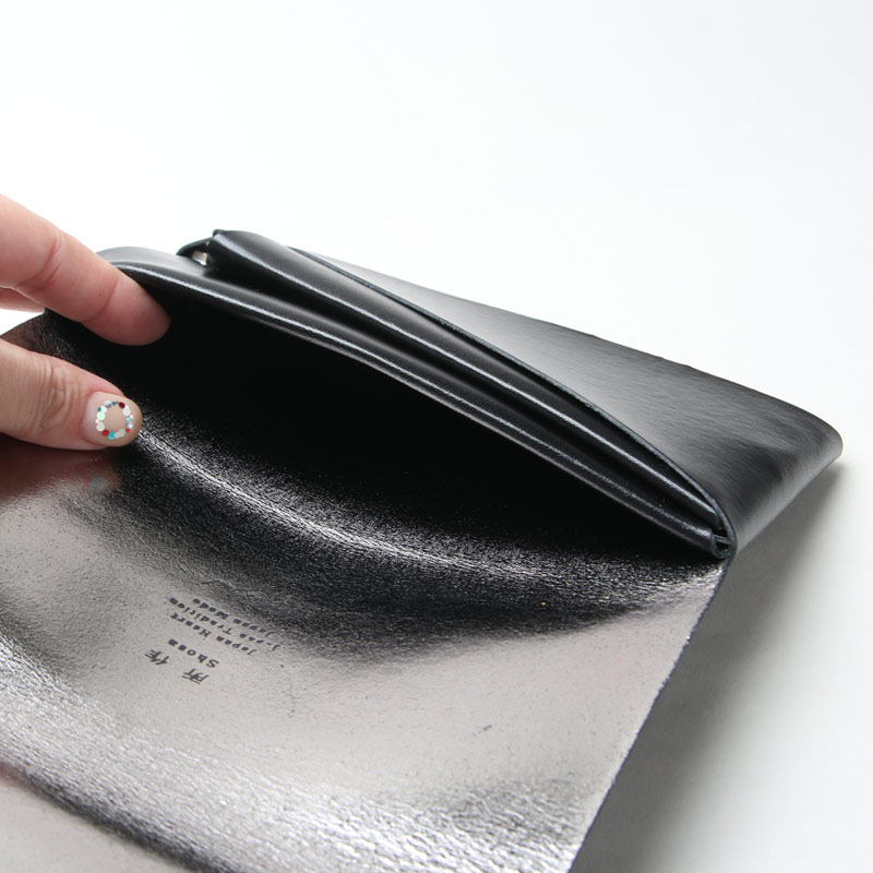 所作 (ショサ) Long Wallet #Black×Silver / ブラックシルバー ロング