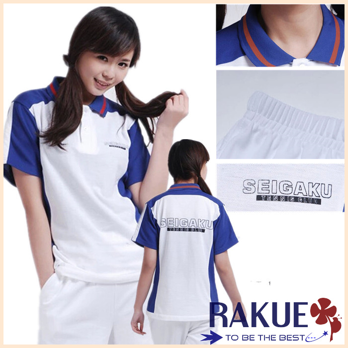 テニスの王子様 テニプリ青学 ユニフォーム2点セット コスプレ衣装/高