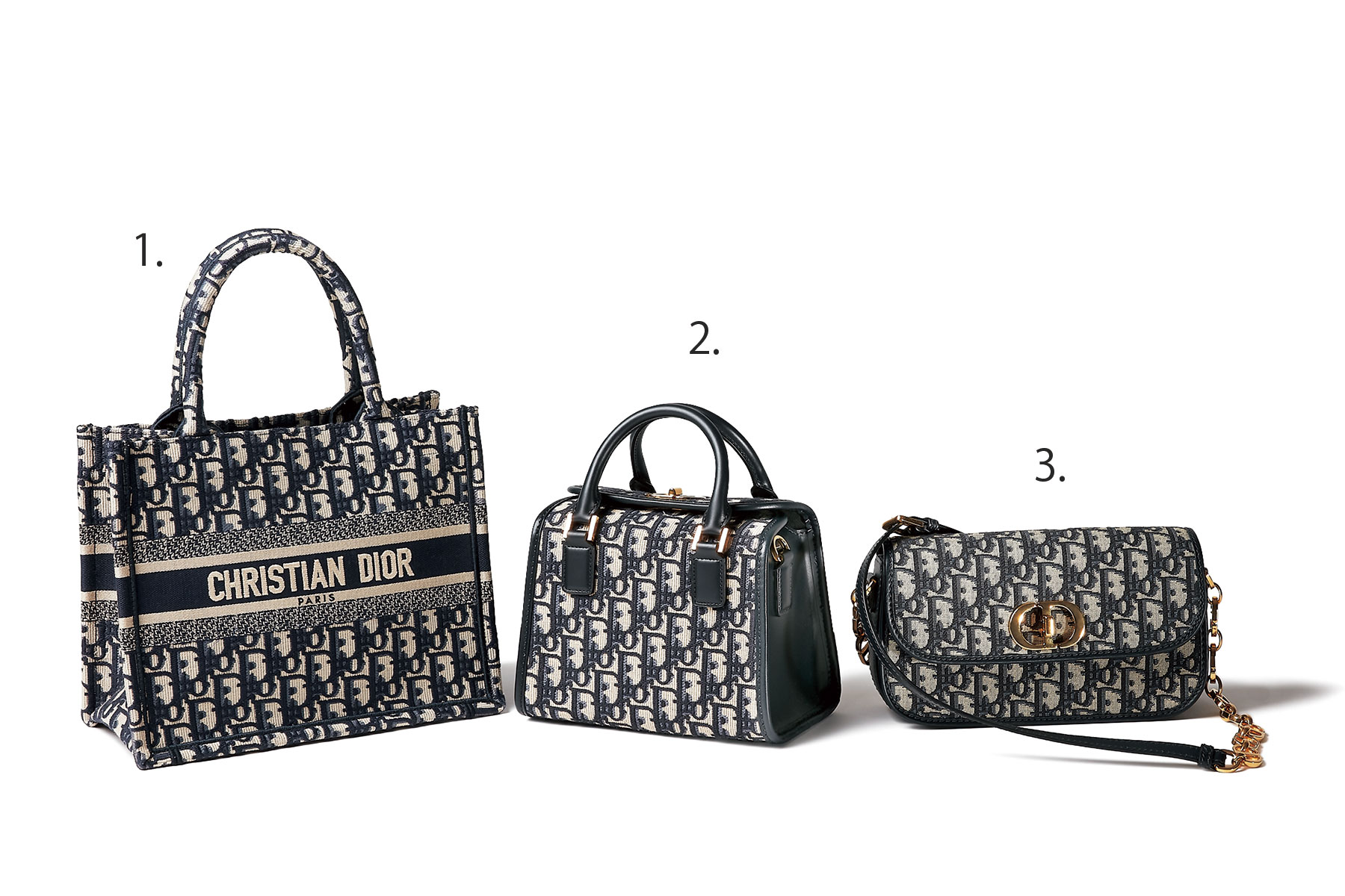 ディオール】憧れブランドの秋注目「モノグラムバッグ」3選 | CLASSY