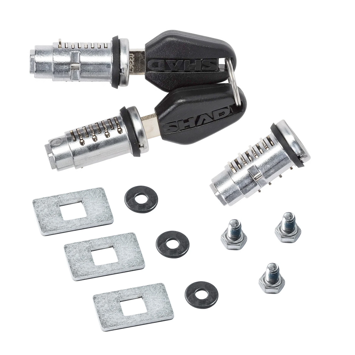 TERRA専用キーシリンダー 3個セット - バイク