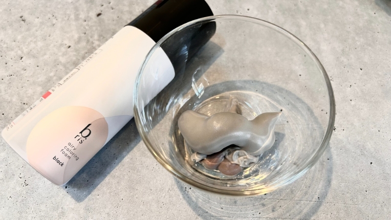 口コミ悪い？】ビーリスエアリーカラーリングフォームの白髪染めは