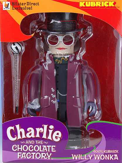 400％ キューブリック チャーリーとチョコレート工場 ウィリー・ウォンカ