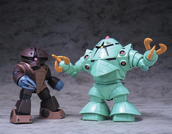 MS In Action アッガイ＆ゾック（再販）[バンダイ]《在庫切れ》