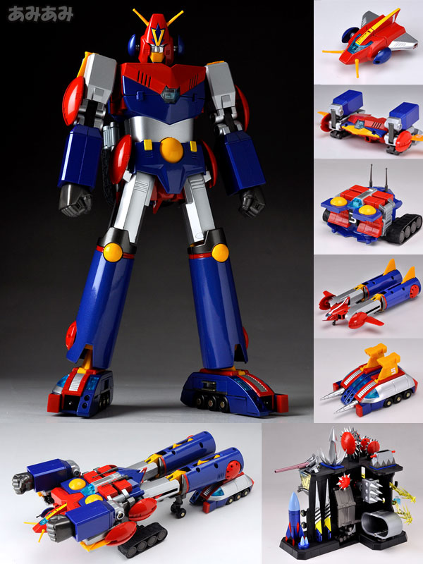 超合金魂 GX-50 超電磁ロボ コン・バトラーV（再販）[バンダイ]《在庫