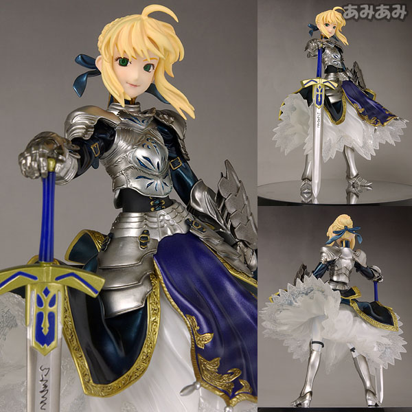 中古】(本体B+/箱B)Fate/stay night セイバー 通常ver. 1/8 完成品