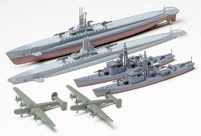1/700 ウォーターラインシリーズアメリカ海軍潜水艦 ガトー級/日本海軍