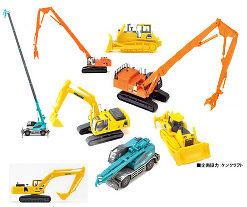 1/150 建設機械コレクション Vol.1 BOX（再販）[トミーテック]《在庫切れ》