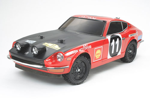 1/10 電動RCカー フェアレディ 240Z ラリー仕様(DF-03Raシャーシ