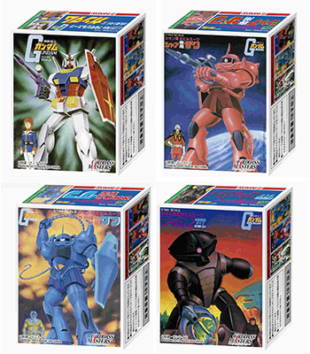 オフィシャルスリーブコレクションEX ガンプラスリーブ パック4種