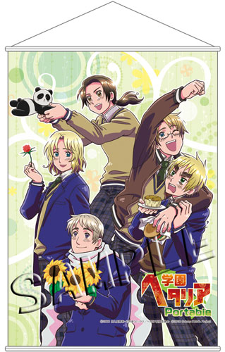 学園ヘタリア A3タペストリー 連合ver[S・O・F・T]《在庫切れ》