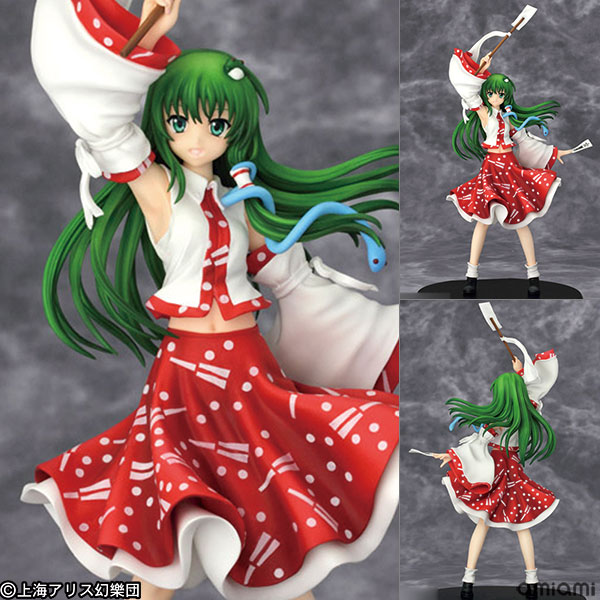 東方プロジェクト 1/8 祀られる風の人間 東風谷早苗 限定カラー 完成品