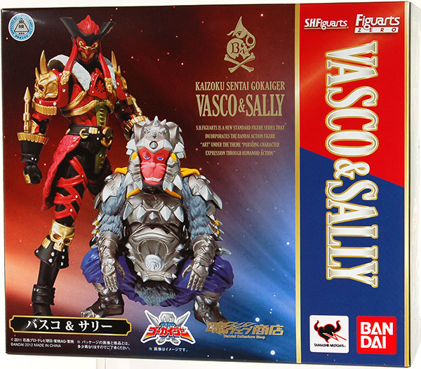 中古】(本体A/箱B)S.H.フィギュアーツ 海賊戦隊ゴーカイジャー バスコ